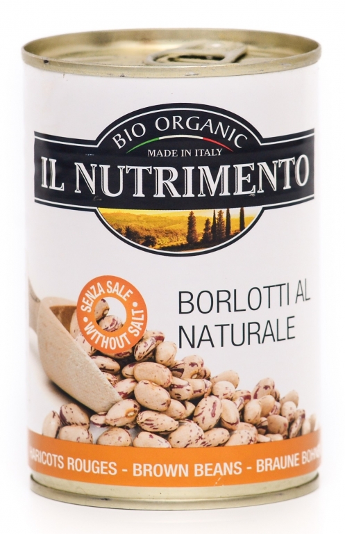 Conserva fasole maro borlotti eco 400g - IL NUTRIMENTO