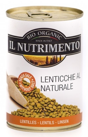 Conserva linte verde eco 400g - IL NUTRIMENTO