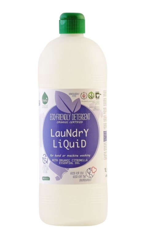 Detergent lichid rufe albe color lamaie 1L - BIOLU