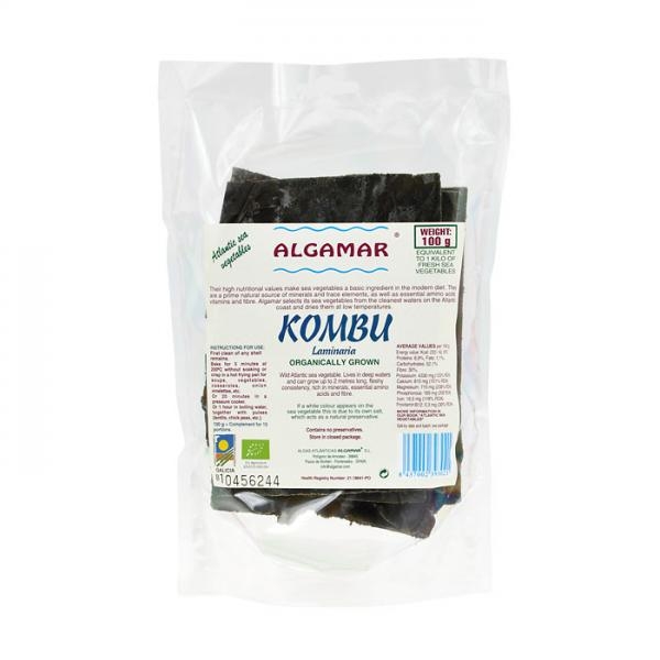 Alge kombu uscate bio 100g - ALGAMAR