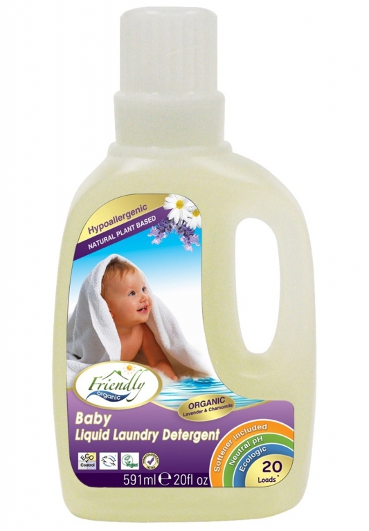 Detergent lichid rufe bebe 591ml - FRIENDLY ORGANIC