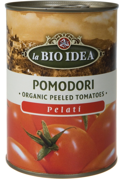 Rosii decojite intregi in suc propriu 400g - LA BIO IDEA