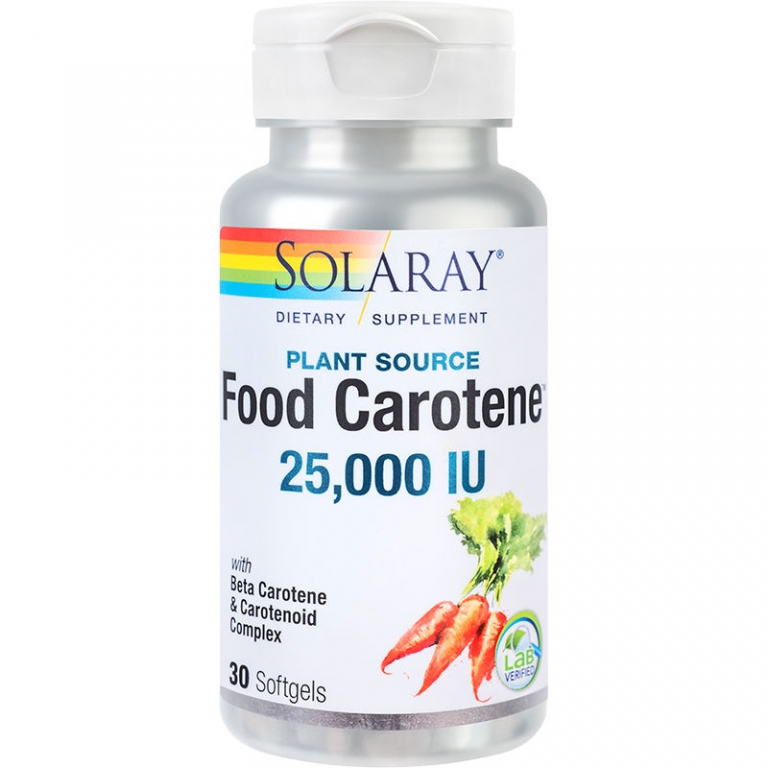 Carotene food 250000ui 30cps - SOLARAY