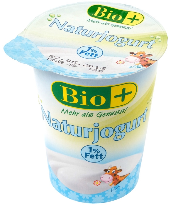 Iaurt vaca natur 1%gr 200g - BIOPLUS
