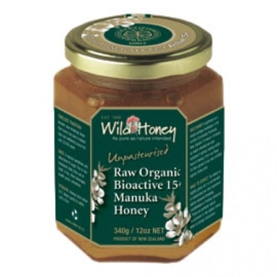 Miere Manuka umf15+ raw 340g - WILD HONEY