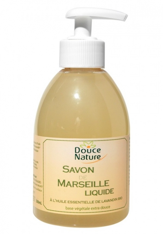 Sapun lichid Marsilia lavanda 300ml - DOUCE NATURE