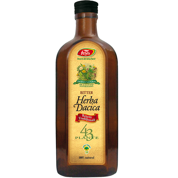 Bitter 43plante Herba Dacica 250ml - FARES