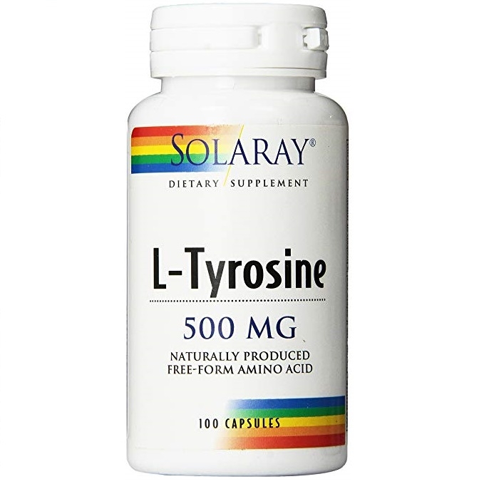 L tyrosine 500mg 50cps - SOLARAY