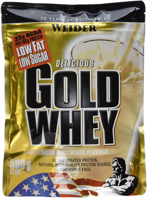 Pulbere proteica zer concentrat Gold latte macchiato 500g - WEIDER