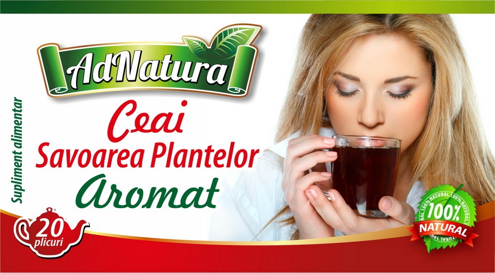 Ceai aromat Savoarea Plantelor 20dz - ADNATURA