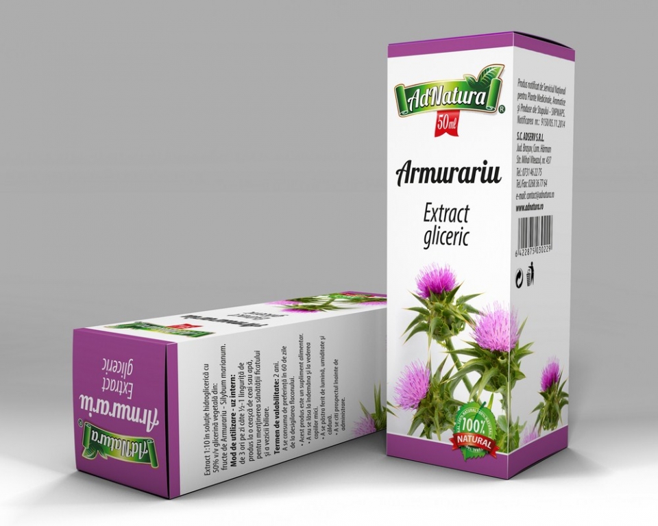 Extract hidrogliceric armurariu 50ml - ADNATURA