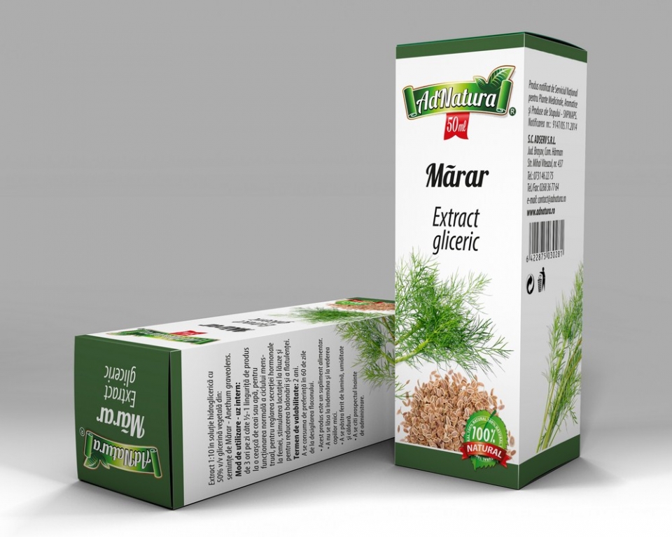 Extract hidrogliceric marar 50ml - ADNATURA