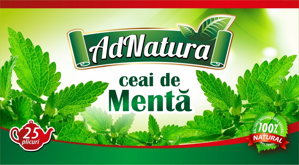 Ceai menta 25dz - ADNATURA