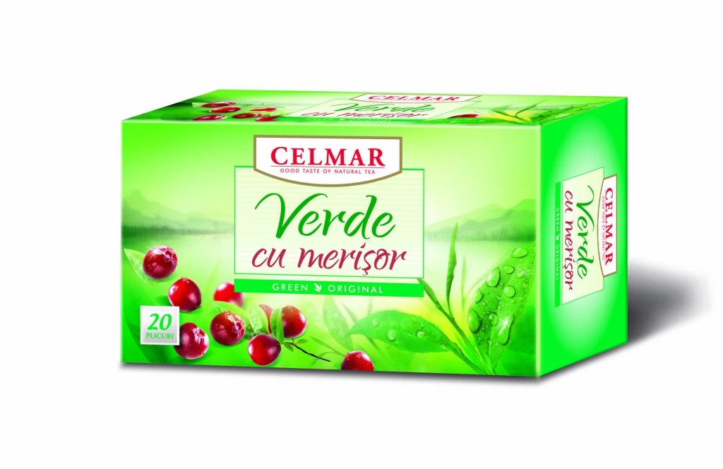 Ceai verde merisor 20dz - CELMAR