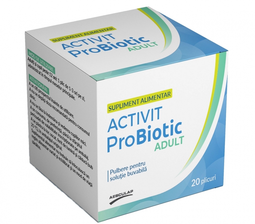 Probiotic adult Activit 20pl - AESCULAP