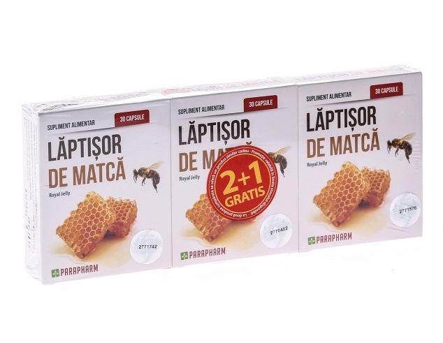 Pachet Laptisor matca 3x30cps - PARAPHARM