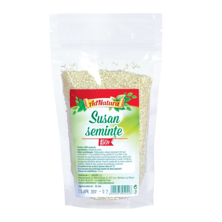 Seminte susan decorticat 150g - SANONATUR