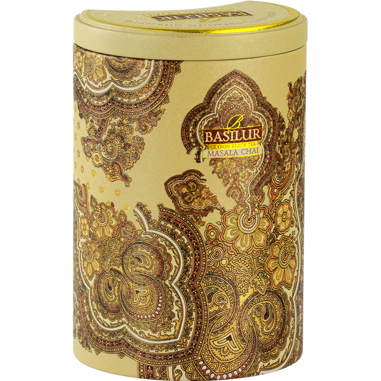 Ceai negru ceylon Oriental masala chai cutie 100g - BASILUR