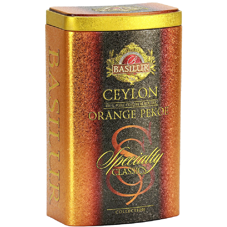 Ceai negru ceylon Specialty Classics orange pekoe cutie 100g - BASILUR