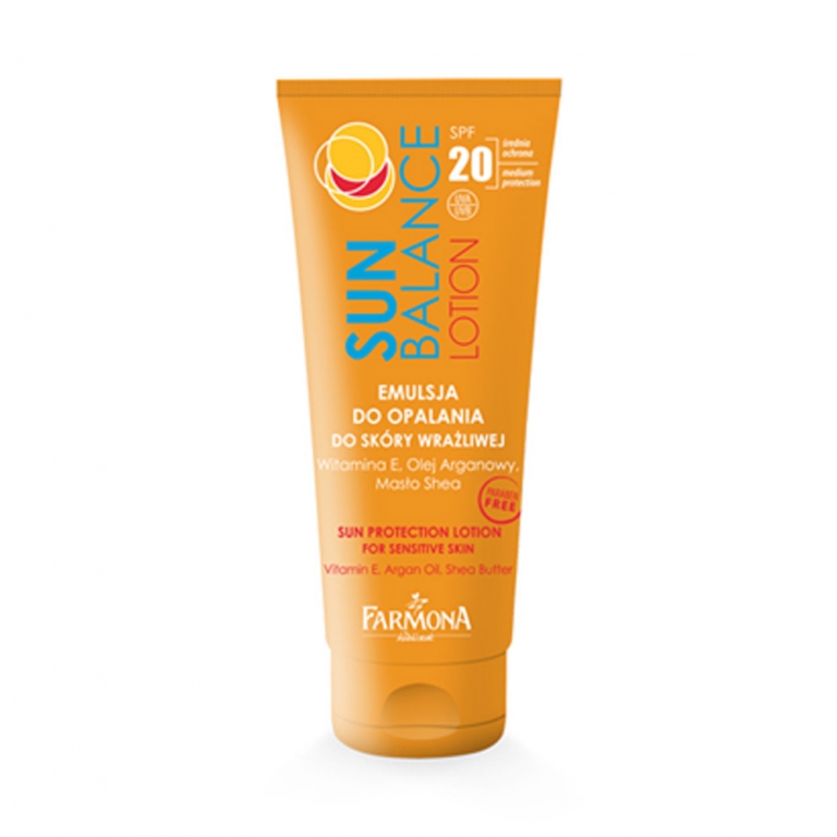 Lotiune protectie solara spf20 Sun Balance 200ml - FARMONA