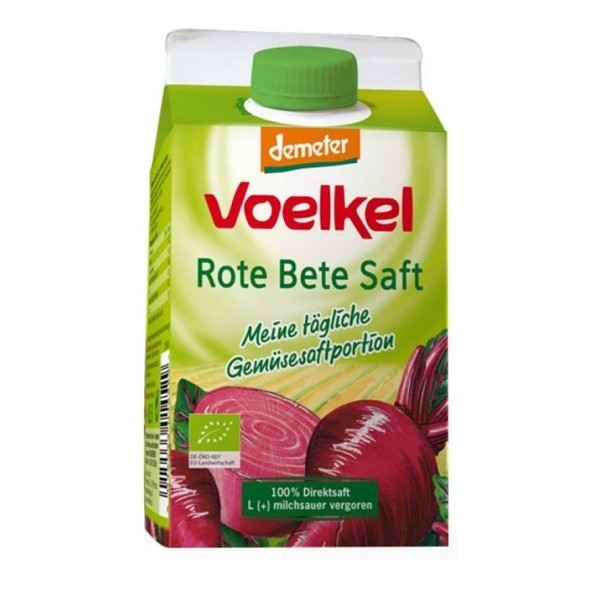 Suc sfecla rosie lactofermentat eco 500ml - VOELKEL