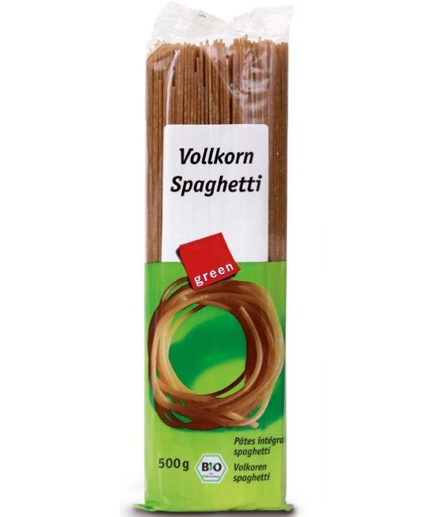 Paste spaghete grau integral 500g - GREEN ORGANICS