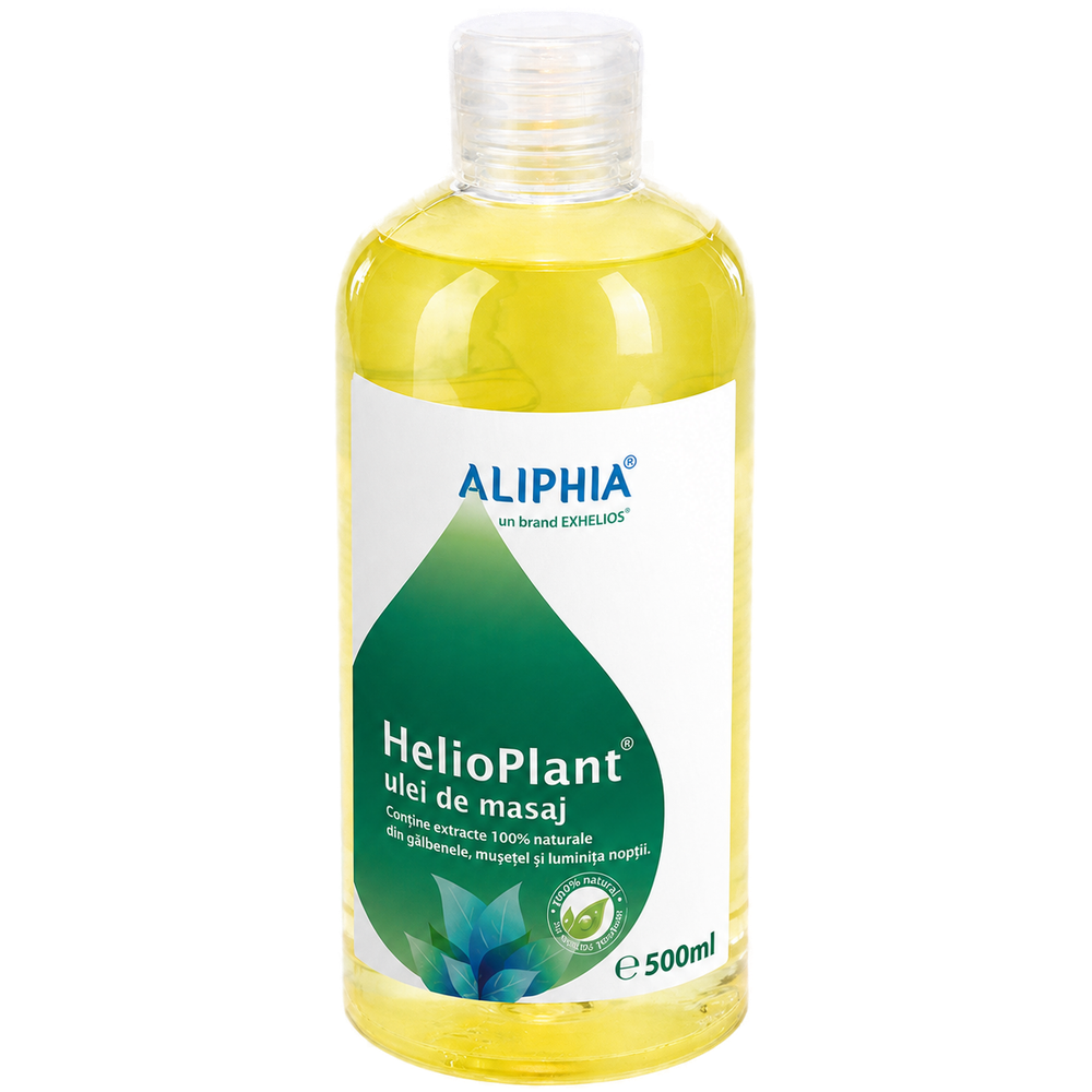 Ulei masaj Helioplant 500ml - ALIPHIA