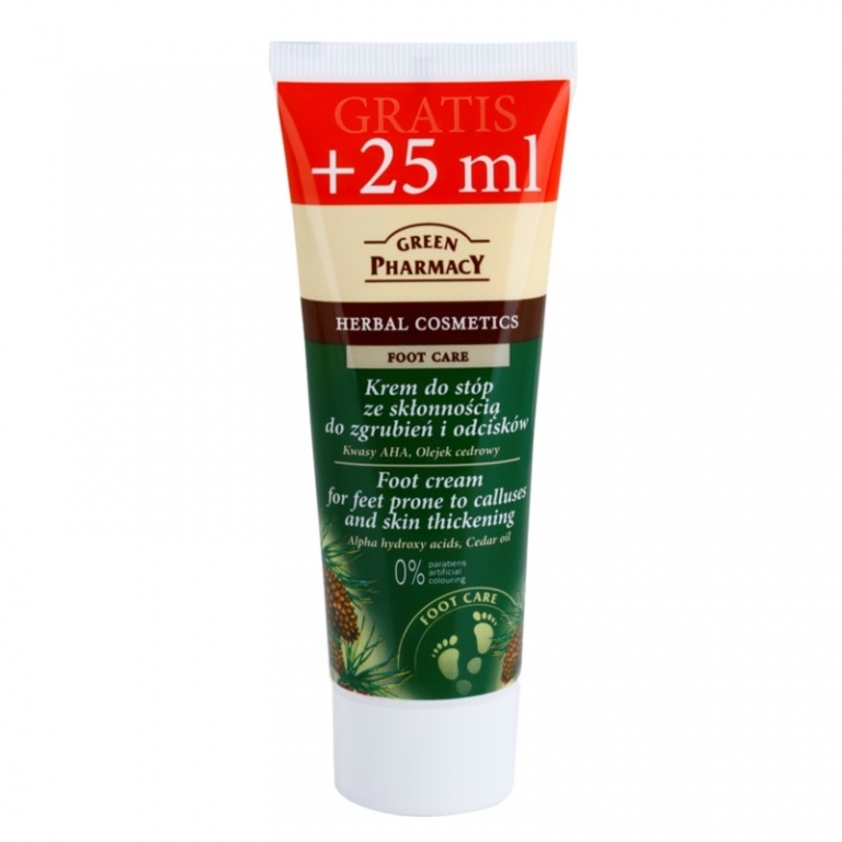 Crema bataturi piele ingrosata alfa hidroxi acizi ulei cedru 75ml - GREEN PHARMACY