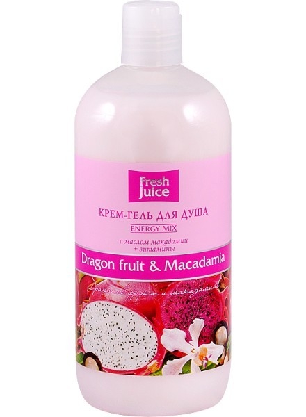 Gel dus cremos pitaya macadamia 500ml - FRESH JUICE