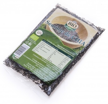 Seminte chia bio eco 75g - BIO ALL GREEN