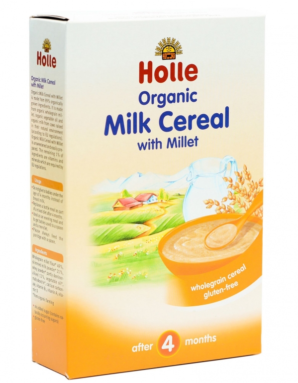 Porridge lapte mei bebe +4luni eco 250g - HOLLE