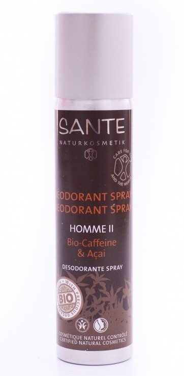 Deodorant spray cafeina acai Homme II 100ml - SANTE