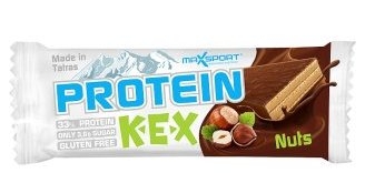 Napolitane proteice ciocolata alune Kex 40g - MAXSPORT