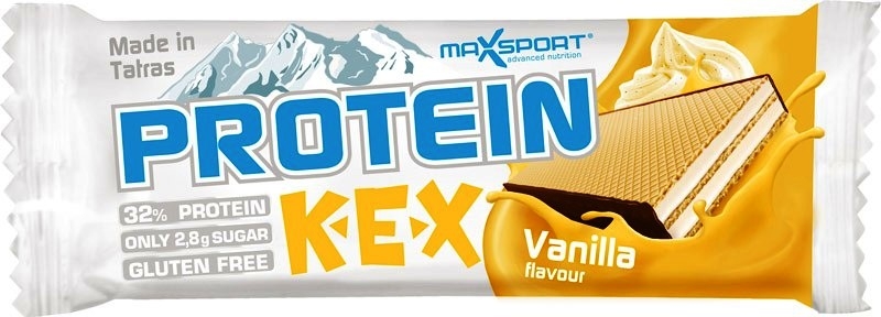 Napolitane proteice vanilie Kex 40g - MAXSPORT