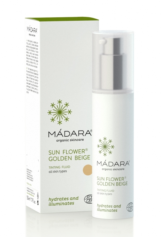 Fluid nuantator Golden Beige Sunflower 50ml - MADARA