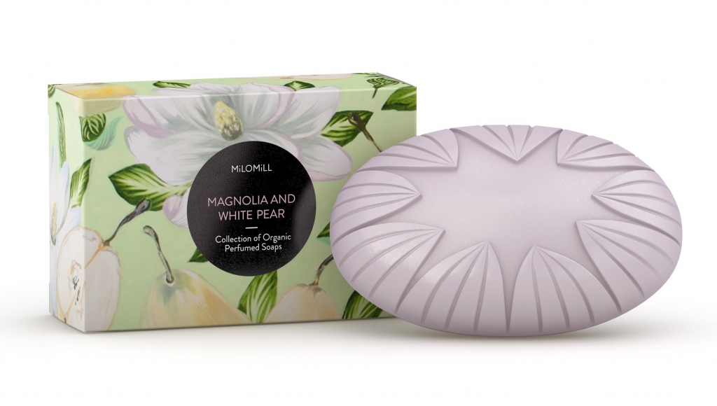 Sapun Magnolia and White Pear 100g - MILOMILL