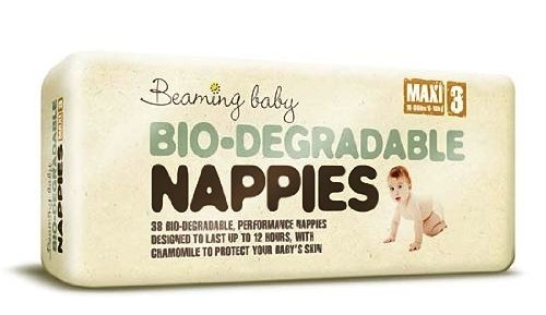 Scutece biodegradabile nr3 maxi {7~11kg} 34b - BEAMING BABY