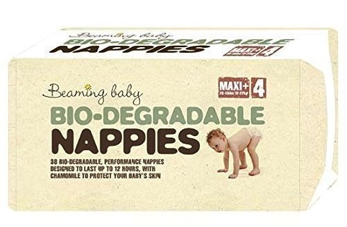 Scutece biodegradabile nr4 maxi+ {9~15kg} 34b - BEAMING BABY
