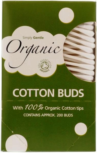 Betisoare urechi bumbac organic adulti 200b - MACDONALD TAYLOR