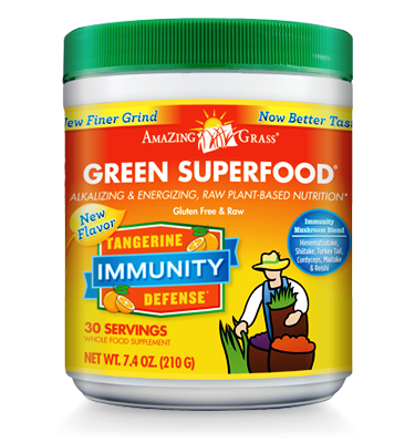 Pulbere Green Superfood immunity 210g - AMAZING GRASS