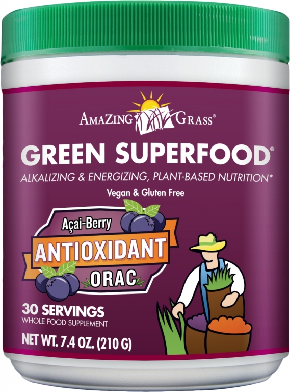 Pulbere Green Superfood antioxidant 210g - AMAZING GRASS