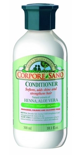 Balsam par fortifiant henna aloe vera 300ml - CORPORE SANO