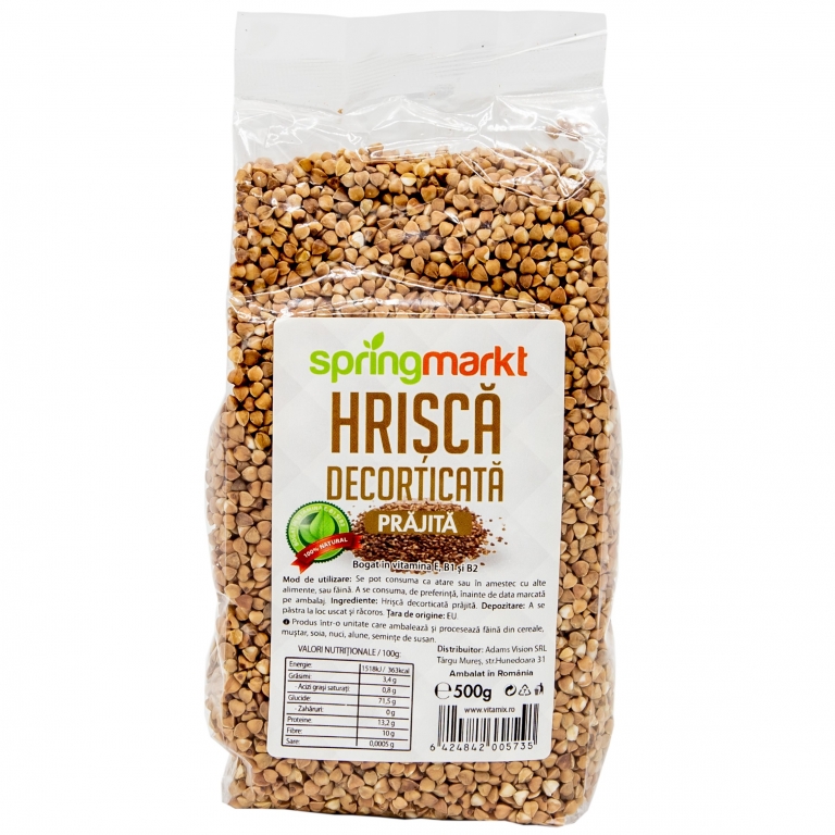 Hrisca coapta boabe 500g - SPRINGMARKT