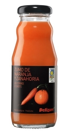 Suc morcovi portocale eco 200ml - DELIZUM