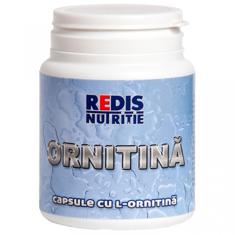 Ornitina 500mg 120cps - REDIS