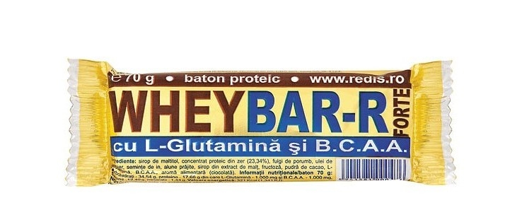 Baton wheybar forte 70g - REDIS