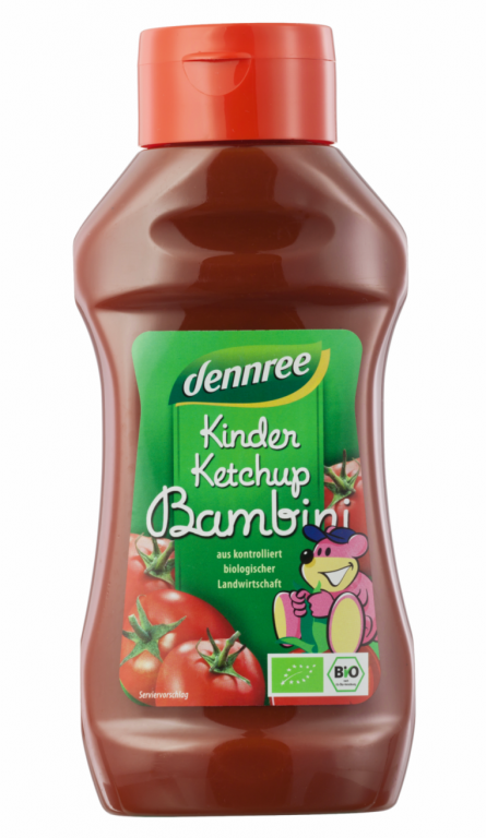 Ketchup fara zahar copii eco 500ml - DENNREE