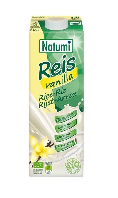 Lapte orez vanilie eco 1L - NATUMI