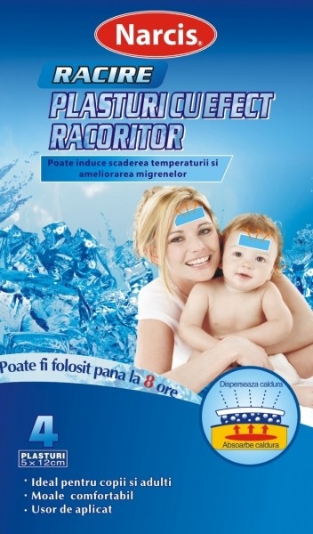 Plasturi efect racoritor migrene febra 4b - NARCIS