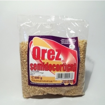 Orez bob scurt semidecorticat 500g - NATURALIA